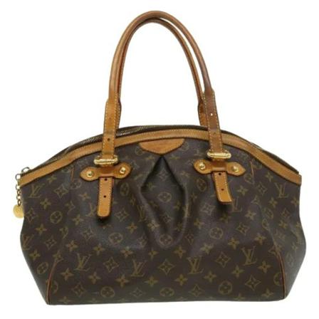 Louis Vuitton Vintage, Pre-owned Canvas louis-vuitton-bags Bruin, Dames, Maat:ONE Size