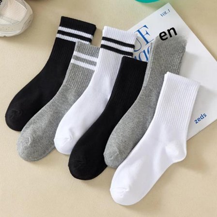 One Size-ZE 6 paria rentoja urheilusukkia miehille ja naisille hauskoilla kuvioilla, korkealaatuisia, suuri koko, syksy talvi 16