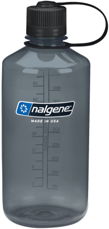 Nalgene Bottle 1 l Narrow Mouth Sustain Gray