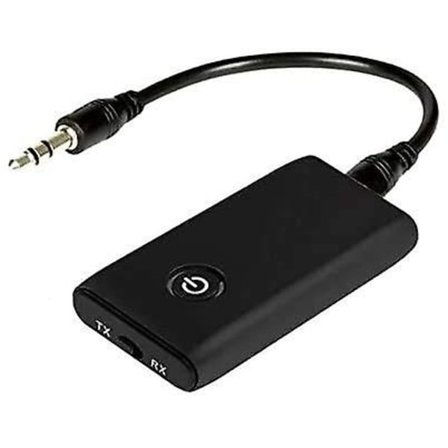 Bluetooth 5.0 Sender Modtager, 2 i 1 Bluetooth Adapter Mini Bærbar 3.5mm Jack, Lav Forsinkelse Kompatibel Med Bluetooth Lydenheder