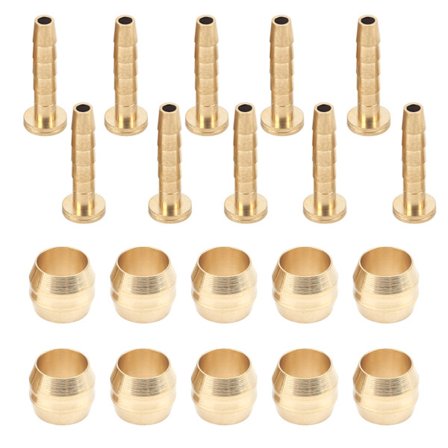GUB Sykkel Skivebrems Slange Kobber Olive og Koblingsinnlegg Sett for MT200/M315/M355/M365