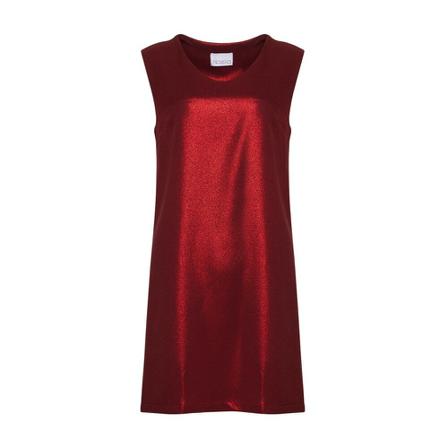 Noella Tina V-Neck Kjole Rød, Dame