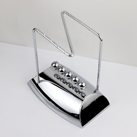 Newton Kugler Legetøjskugler Fysik Videnskab Pendul Ornamenter Legetøj Til Boligindretning Studie Eller Kontorbord Borddekoration Tilbehør