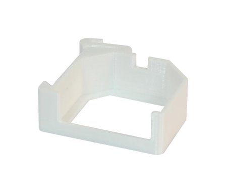 Shelly / 90° SINGLE Hutschienenhalter für Shelly PLUS Serie