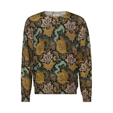 Etro, Jumper Brązowy, Mężczyzna, Rozmiar: XL