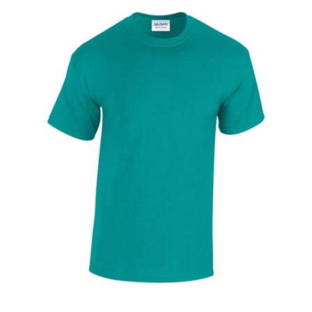 Gildan Herr T-shirt i tung bomull M Antique Jade Dome