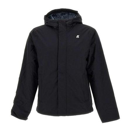 K-Way Jakke Black Sort, Herre