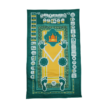 Bønnmatte for voksne - Islamsk læringsmatte med MP3-opplæring, elektronisk musikkteppe