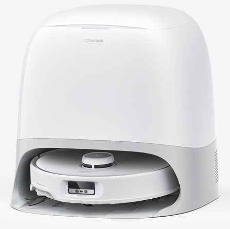 Roborock Qrevo Curv Robotstøvsuger Uttrekkbare sidebørster, Intelligent taleassistent, AdaptiLift understell