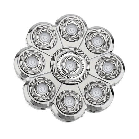 Korvaavat 9 terän järjestelmän parranajopäät Sähköparranajokoneiden vaihtopäät