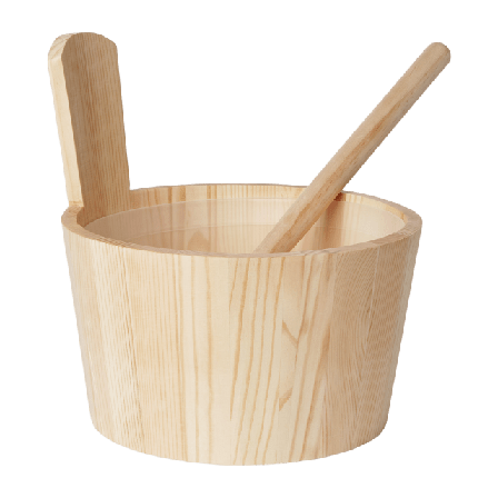 Åhléns Home Bastuhink med skopa Badrumstillbehör ONESIZE