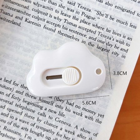 e Cloud Shape Mini Portable Utility Paper ter ting Paper