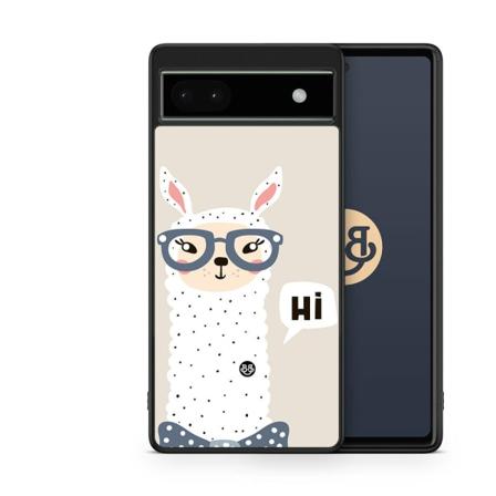 Bjornberry Skal Google Pixel 6a - Söt Lama