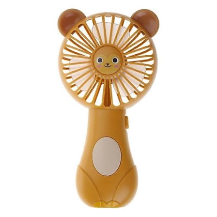 Søde Tegneserie Dyreventilatorer Bløde Skumblade Drevet til Studerende Panda Killing Mini