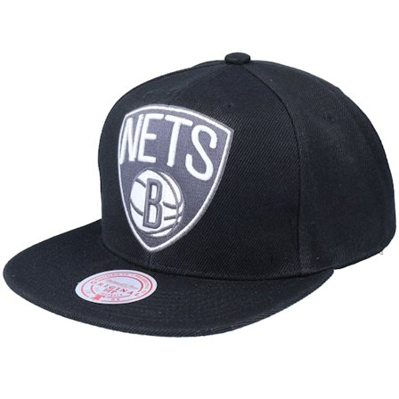 Mitchell & Ness - Negro snapback Gorra - Brooklyn Nets Nba Xl Bwg Black Snapback @ Hatstore