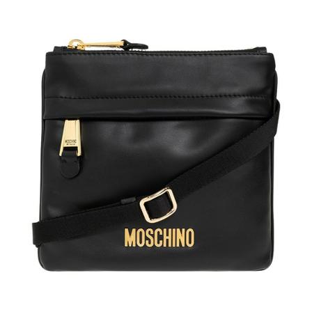 Moschino - Axelväskor - Svart - Herr - Storlek: One Size, Herr, Storlek: ONE SIZE
