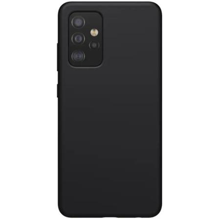 SiGN Galaxy A52s/A52 5G/A52 4G Skal Liquid Silicone - Svart