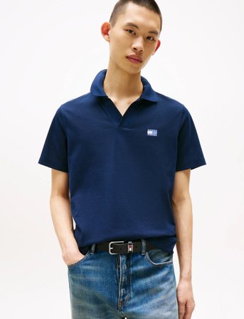 Tommy Jeans Tjm Skipper Collar Reg Polo - Navy - XL