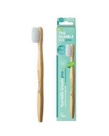 The Humble Co. - Bambus Zahnbürsten - Pro Interdental Blau