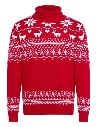 Happy Seasons The Greenlandish Christmas Sweater - Red - L