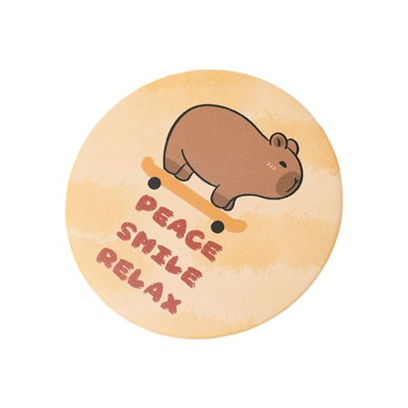 Tegneserie sminkespeil reise kosmetisk speil kompakt sminkespeil bærbart lommebok speil lommespeil for barn voksne