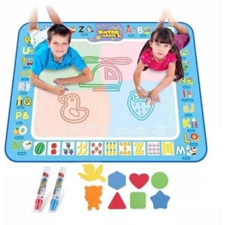 Tegneunderlag Maleri Stor Magisk Vandmåtte Velegnet Til 2-5 År