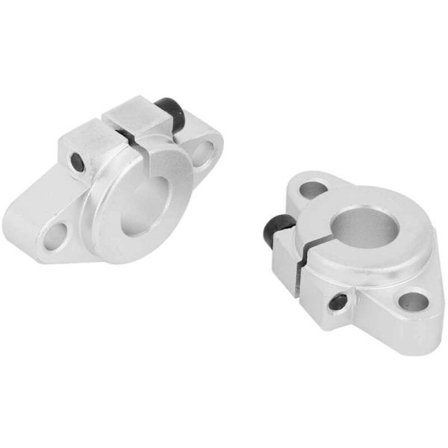 2 kpl Lineaarinen kiskotuen ohjain SHF12, tulostimen ohjauskiskon laakerituki lineaarisen kiskon laippakiinnike