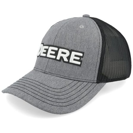 John Deere - Grå trucker Keps - C&F Mesh Black/Grey Trucker @ Hatstore