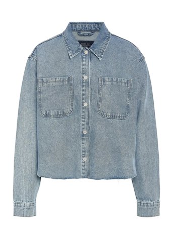 NOISY MAY | Nmalva L/S Denim Sh Shcket Az452Lb | L