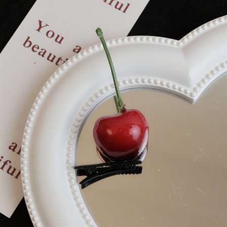 Kreativt kirsebærhår hårnåle Mode hårspænder Individualitet H