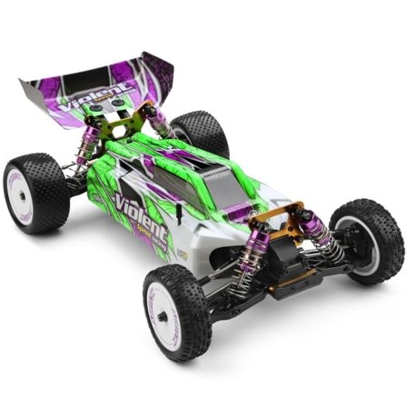 Wltoys New 1/10 High Speed 60KMH Buggy Med Metal Chassis 2.4G 4WD Off-Road Burshless RC Car