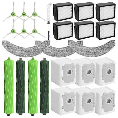 Huvudsida Borst Hepa Filter Moppduk Tillbehör för Combo J9+ & Combo J7+/Plus Robotdammsugare