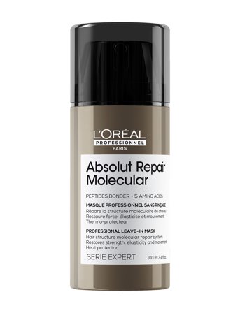 L'Oréal Professionnel L'oréal Professionnel Absolut Repair Molecular Leave-In Mask 100Ml - Coral - 100 ml