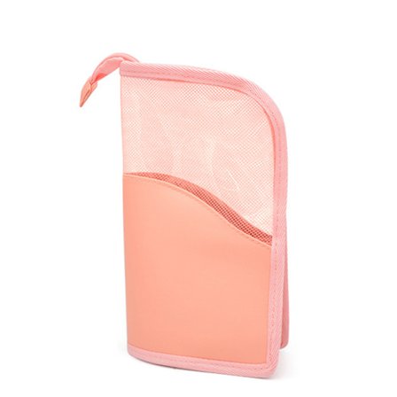 Makeup borste arrangör väska, hög kapacitet bärbar stand-up makeup borste hållare, professionell konstnär makeup borste set väska vattentät dammtät 