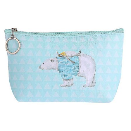 1 stk Sminkepung Organizer PU Kosmetikkveske Kvinner Reise Utendørs Oppbevaringsveske