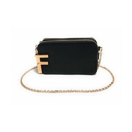 Fracomina Cross Body Taske B23Fr55 Fa22Wb4002P41101-053 Sort, Dame Skuldertasker, Størrelse: ONE Size