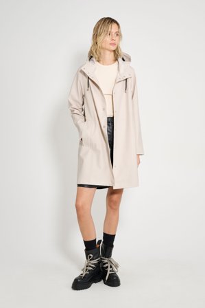 Mosebacke Lightweight Raincoat Light Sand