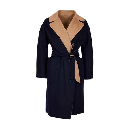 Max Mara Weekend Riemed Jass , Bruin , Dames , Maat: 2XS TrenchJass & Mantels