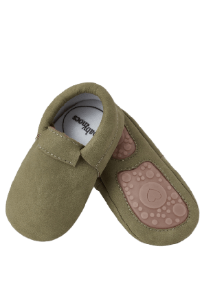 BabyMocs Casual Mocs Skor Unisex Grön 18-24 months