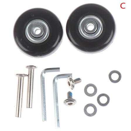 Od 45 Mm Bagageväska Byte Av Hjul Reparationssats Axlar De