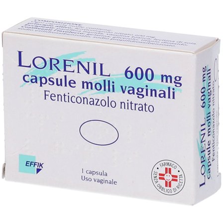 Lorenil 1 Capsula Molle Vaginale 600mg