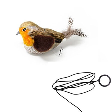 Katt Leksak Fågel Katt Leksak ORANGE