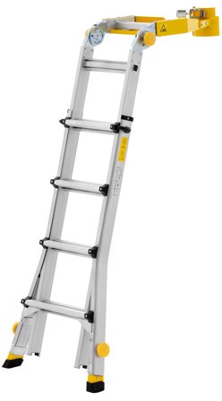 W.steps WSIGN 2,4-T Stolpestige teleskopisk, Stiger & stillaser