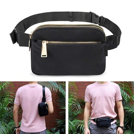 Midjepaket Bältesväska Crossbody-väskor - high quality