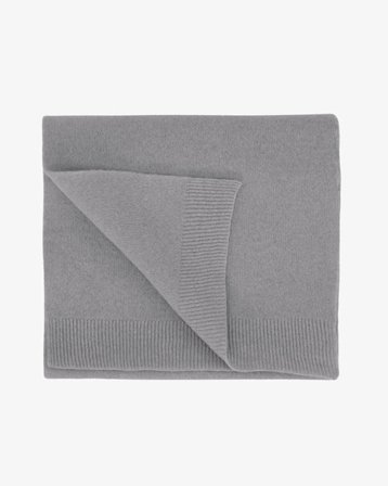 Merino Wool Scarf - Heather Grey - Female - One Size