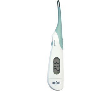 Braun PRT1000CE - Digital febertermometer med tydlig LCD-display