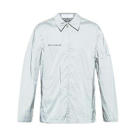 Helmut Lang Reflective Jakke with logo Grå, Herre