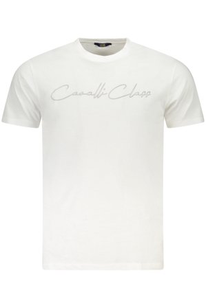 Cavalli Class T-shirt Maniche Corte Uomo Bianco