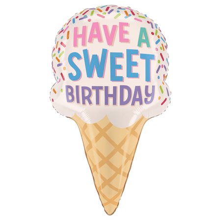 Glass Folieballong Have A Sweet Birthday