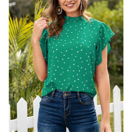 Stående Litto Love Styling Topp Kortärmad T-shirt Dam